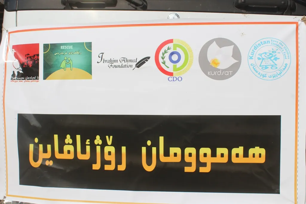 Ji bajarê Silêmaniyê alîkarî gihaşt Rojava