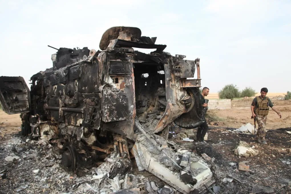 Li Girê Spî, miqdarek alavên leşkerî yên dagirkeran û nasnameyek ketin destê şervanan