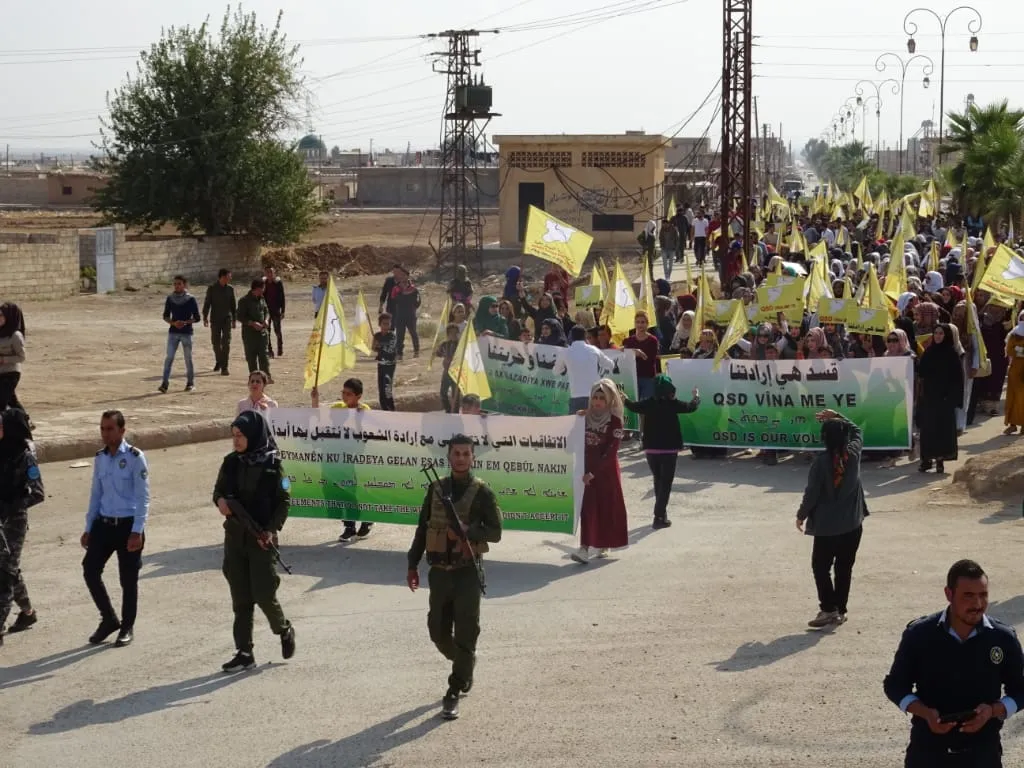 Xelkê kantona Qamişlo: QSD‘ê îradeya me ye