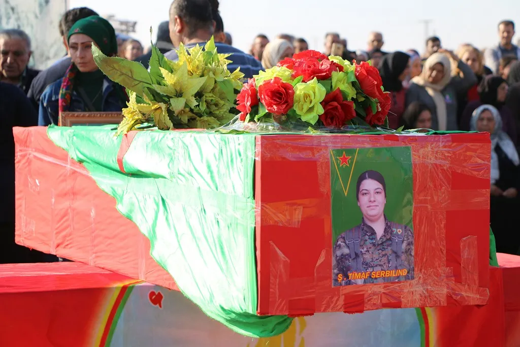 Cenazyê şehîd Tîmaf Serbilind li Helebê hate veşartin