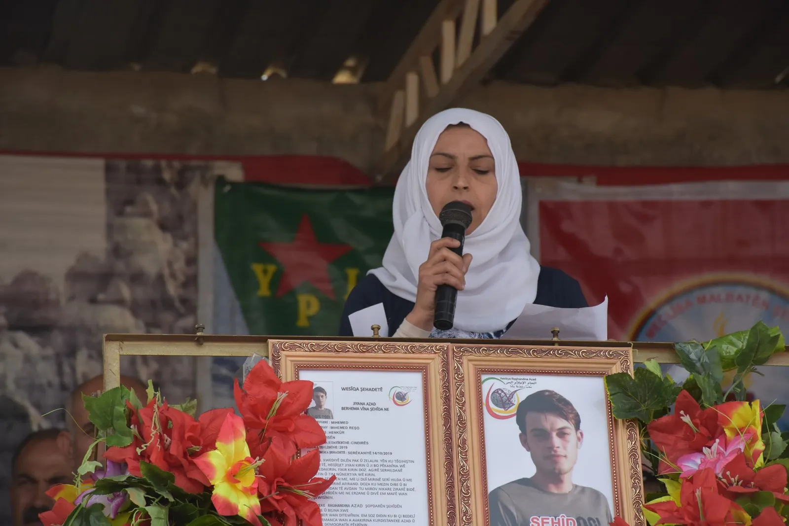 Li Şehbayê ji bo nûçegihan Mihemed Reşo taziye hate danîn