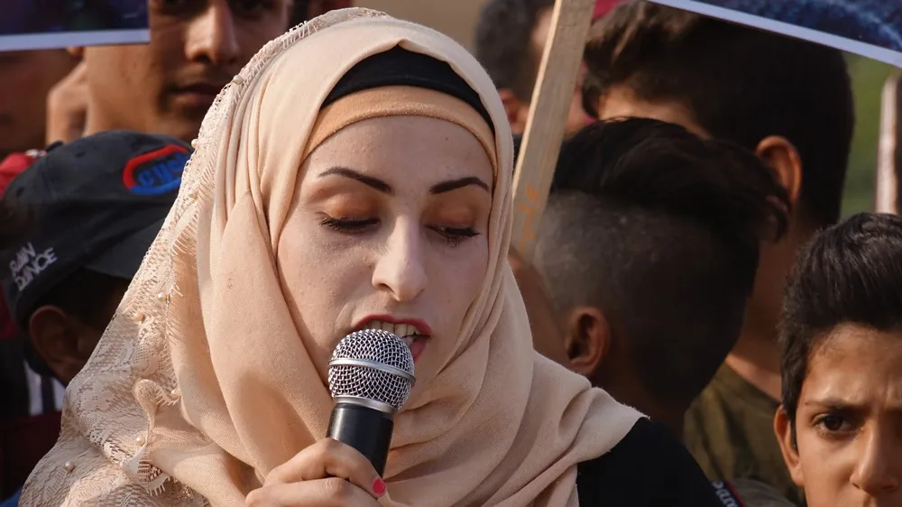 Şêniyên Tebqayê li dijî dagirkeriya dewleta Tirk meşiyan