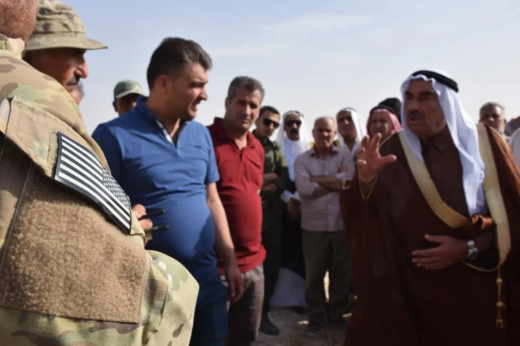 Pêkhateyên kantona Hesekê li dijî gefên Tirkiyê meşiyan