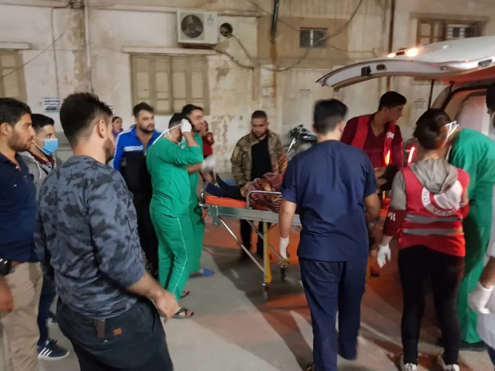 Beşek ji birîndarên Serêkaniyê gihaşt nexweşxaneyên Qamişlo