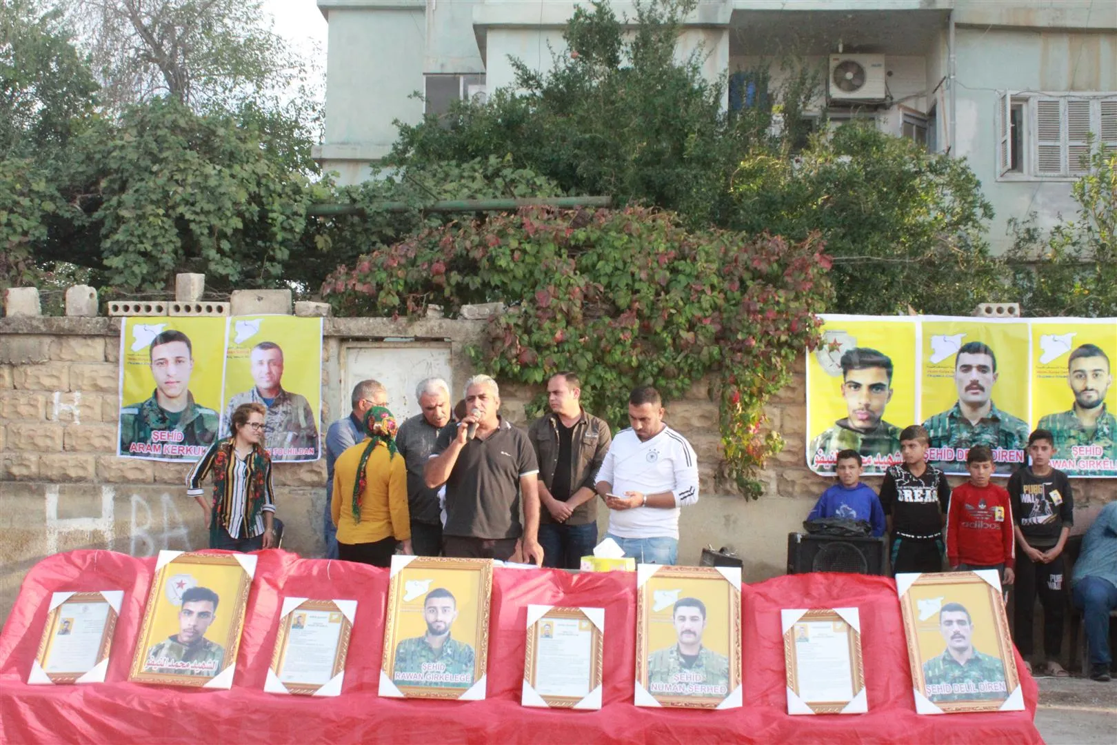 Li Girkê Legê ji bo malbatên 4 têkoşeran re sersaxî hate xwestin