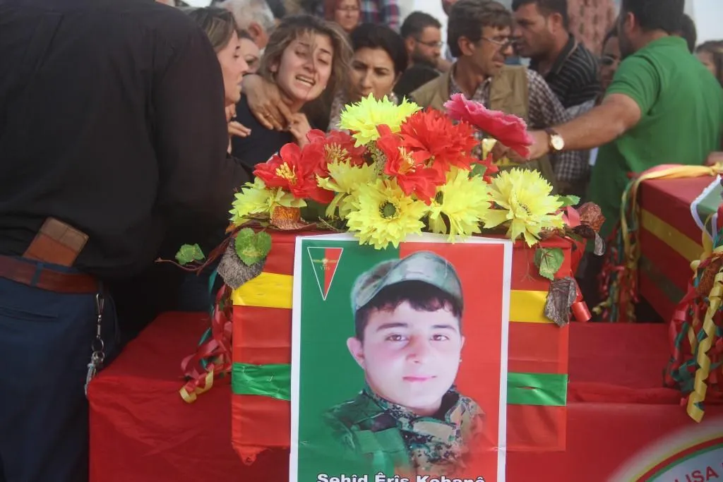 Şehîdê YBŞ‘ê Êrîş li Kobanê hate veşartin