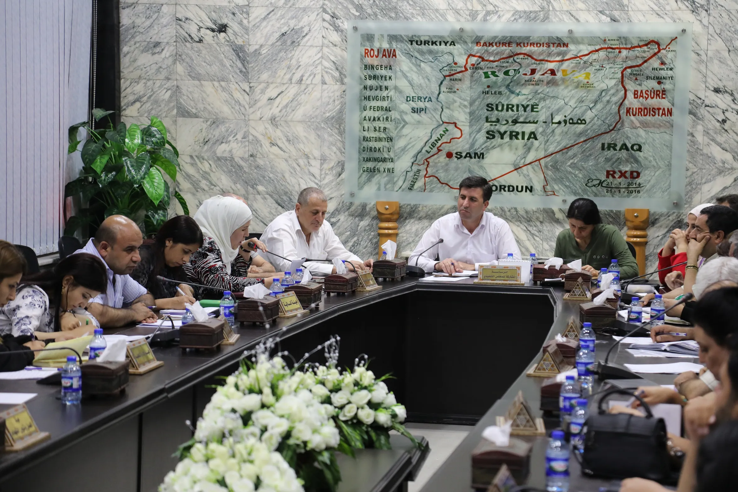Rêveberiya Xweser: Herêm dê rastî karesatek mirovî were