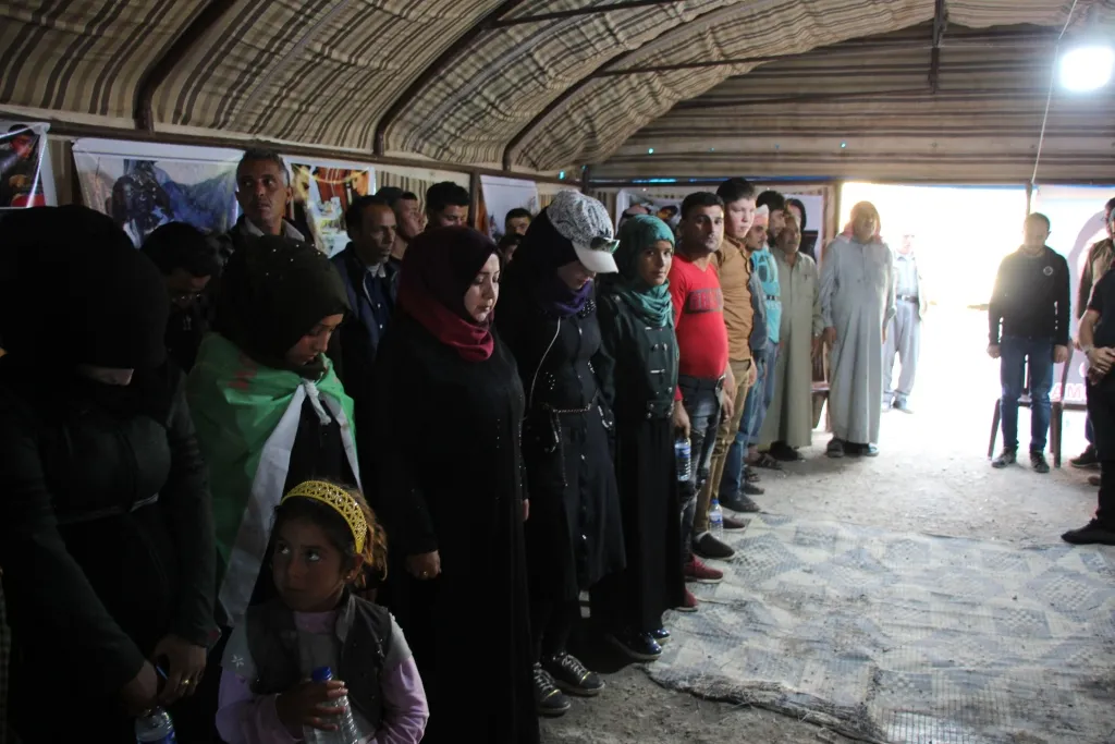 Şêniyên Minbicê di bin konê çalakiyê de: Em dagirkeriyê qebûl nakin