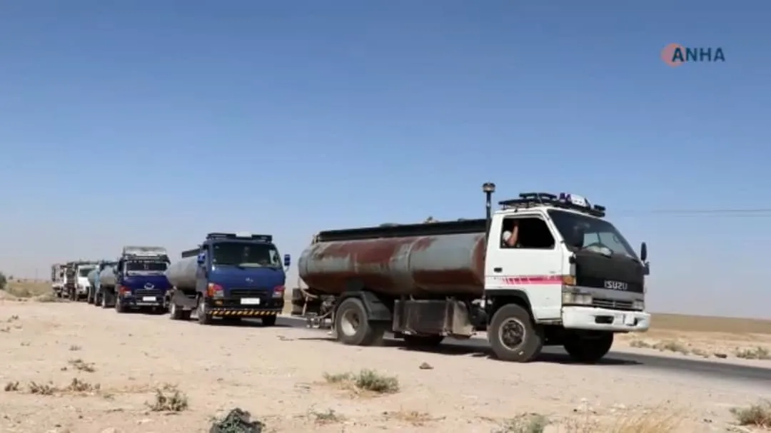 Li Şedadê mazot li şêniyan hate belavkirin