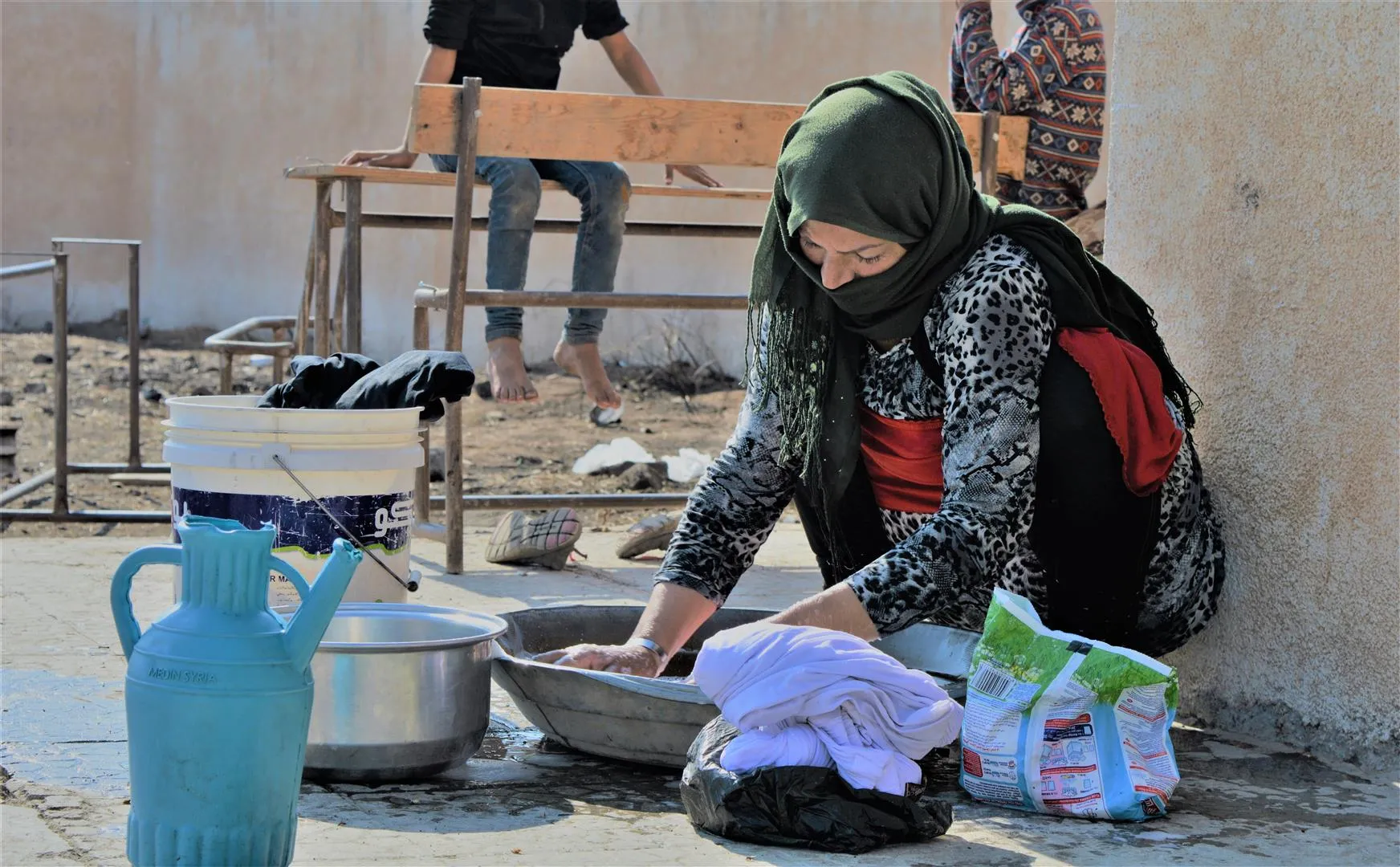 Jinên Serêkainyê: Em alîkariyê naxwazin, dixwazin vegerin hêlîna azadî û aşîtiyê Serêkaniyê