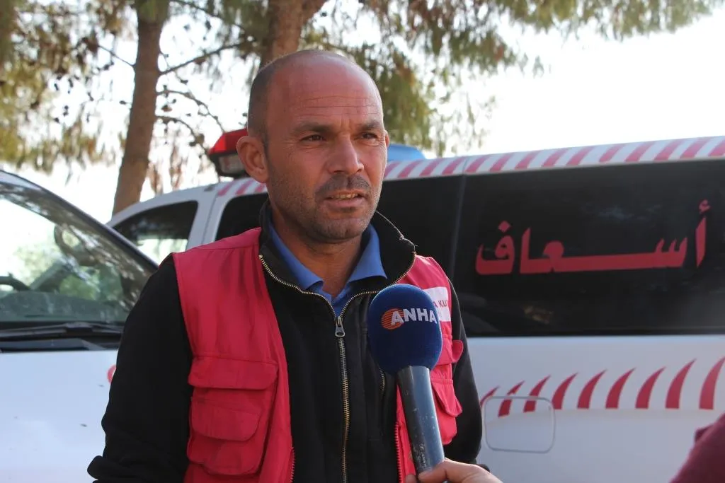 Di nav şer de rola xebatkar û bijîşkên Nexweşxaneya Şehîd Lêgerîn