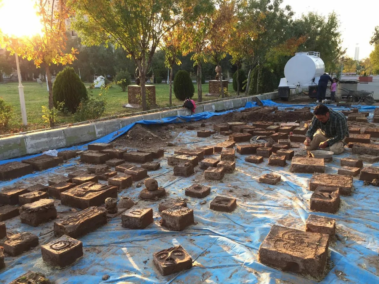 Li Silêmaniyê ji bo Mûzeya Kobanê xebatek kolektif