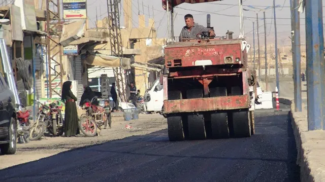 Şaredariya Gel a Şedadê dest bi qîrkirina rêyan kir
