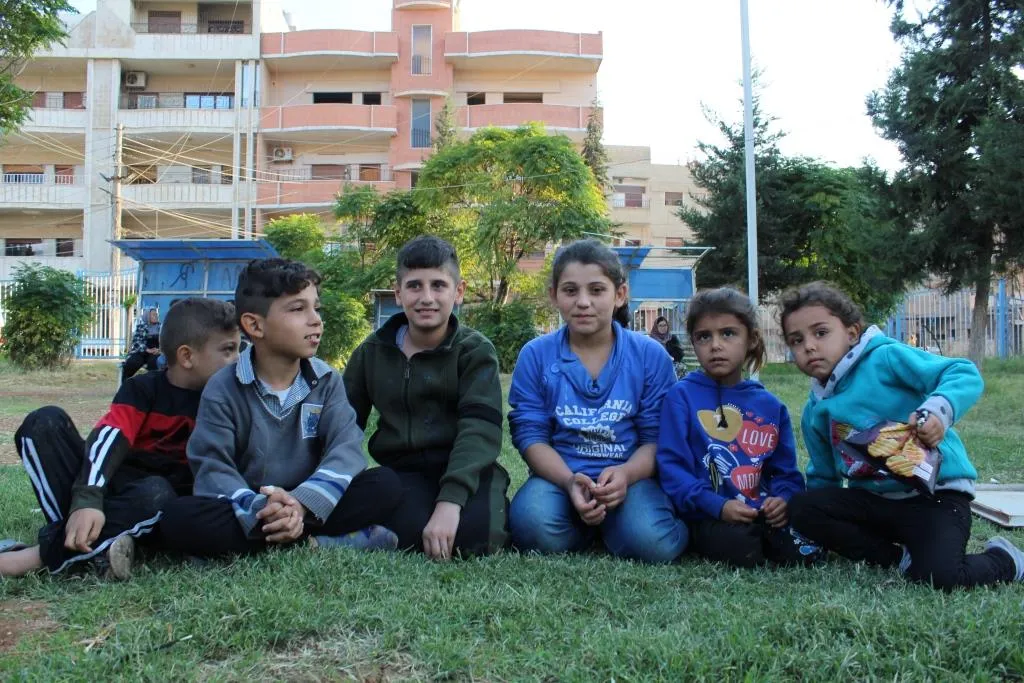 Zarokên Serêkaniyê yên ku beşdarî xwepêşandanê bûne, bêriya dibistanên xwe kirine