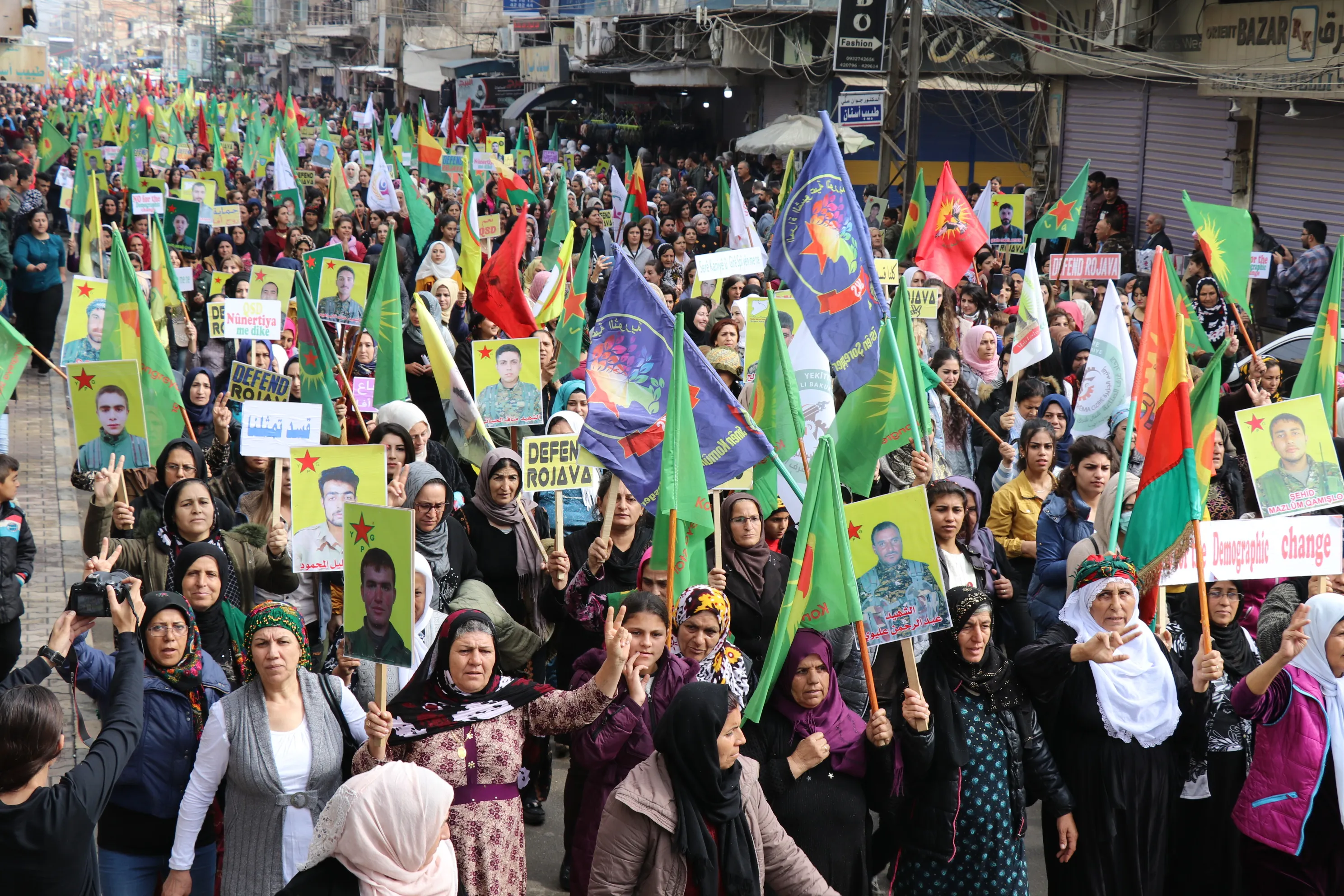Di Roja Rojava ya Cîhanî de, gelên Bakurê Sûriyê gotin: QSD`ê îradeya me ye
