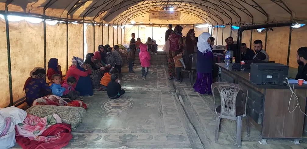 Hejmareke nû ya koçberan gihîşt Kampê Waşokanî