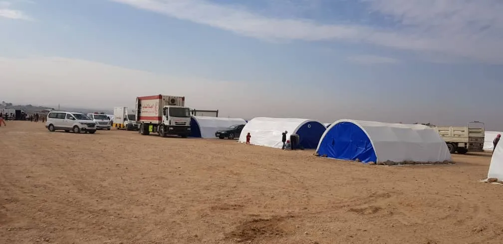 Hejmareke nû ya koçberan gihîşt Kampê Waşokanî