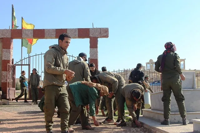 Hêzên Ewlekariya Hundirîn dest bi hemleya paqijkirina Goristana Şehîd Dilşêr kir