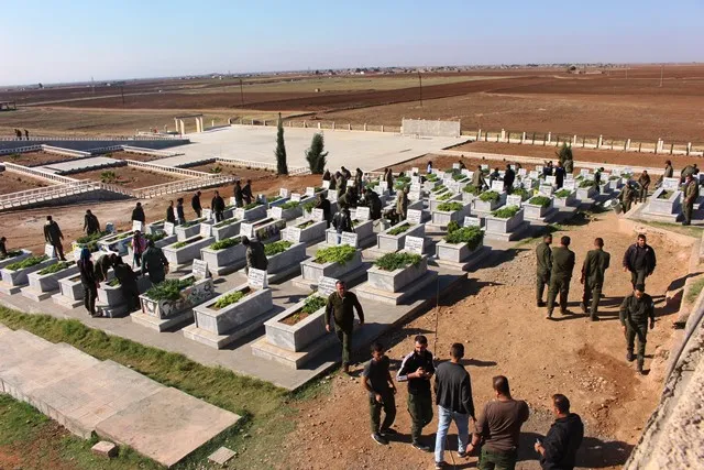 Hêzên Ewlekariya Hundirîn dest bi hemleya paqijkirina Goristana Şehîd Dilşêr kir