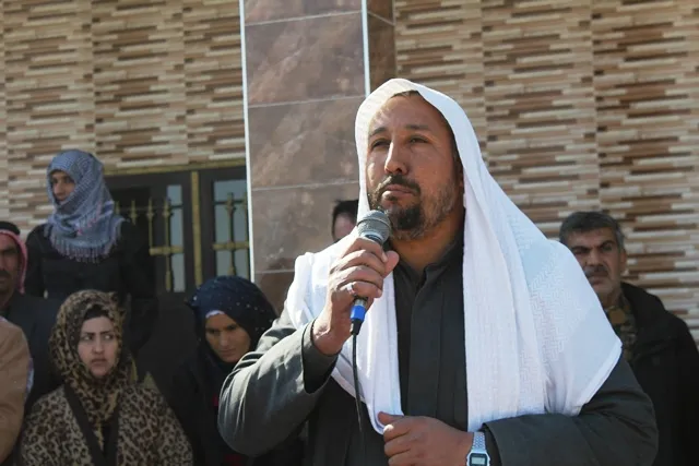 Şêniyên Şedadê cenazeyê şehîd Setam El-Salih oxir kir
