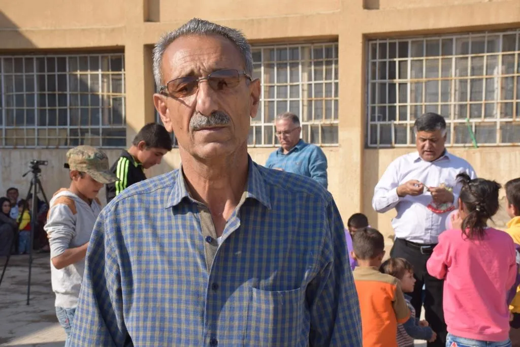Çalakiyek ji zarokên koçber ên Serêkaniyê yên li Qamişlo re hat lidarxistin
