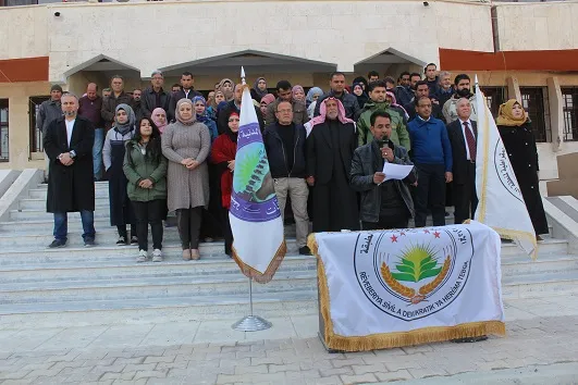 Komîteya Têkiliyên Giştî bang li Amerîka û Rûsyayê kir: Dewleta Tirk a dagirker rawestînin
