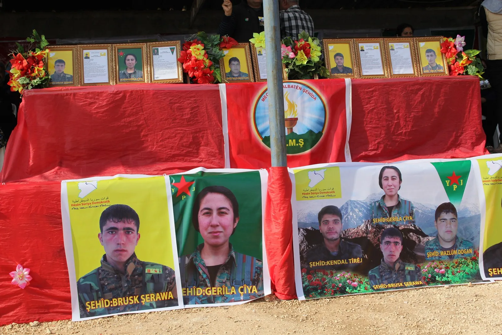 Li Şehbayê merasîma xiyabî ya şehîdên Berxwedana Rûmetê