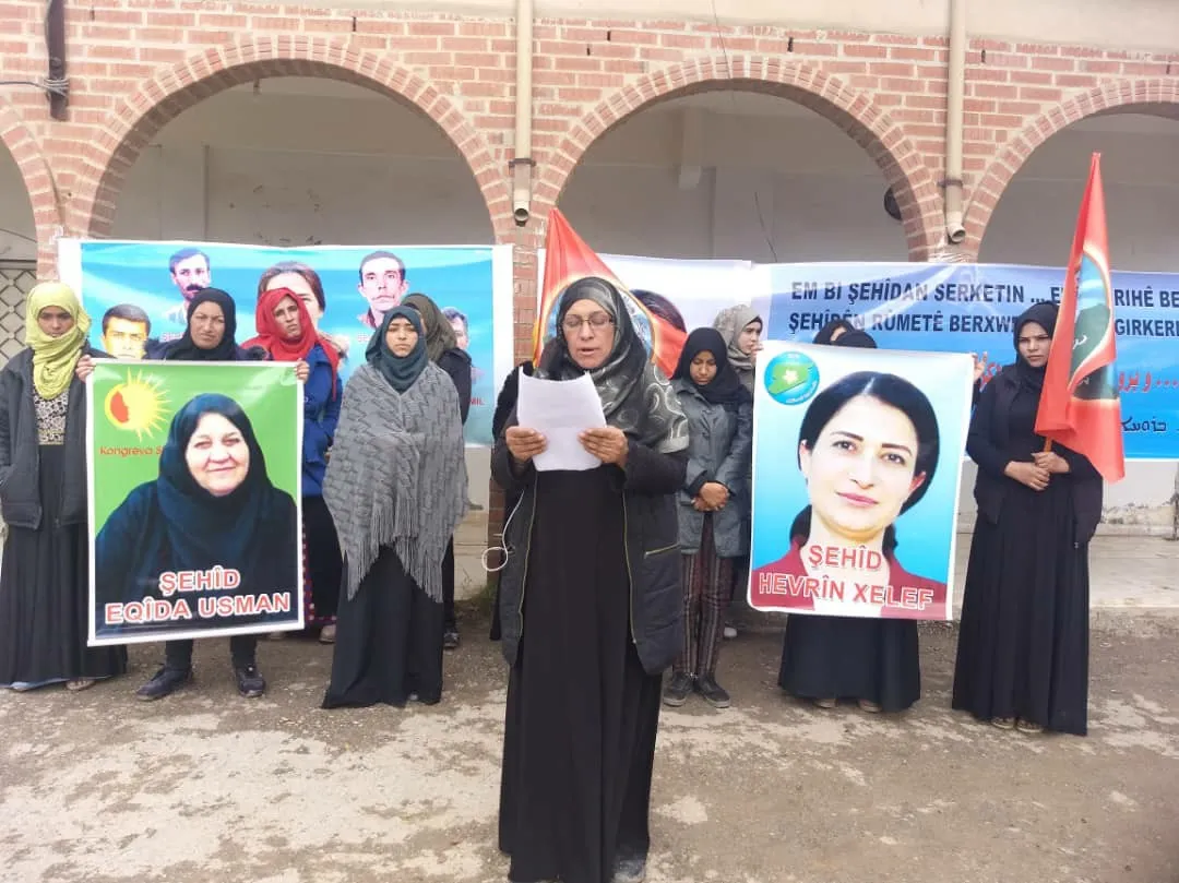 Hevjîn û dayîkên şehîdan: Têkoşîna jinan li dijî dagirkeriyê wê her berdewam bike