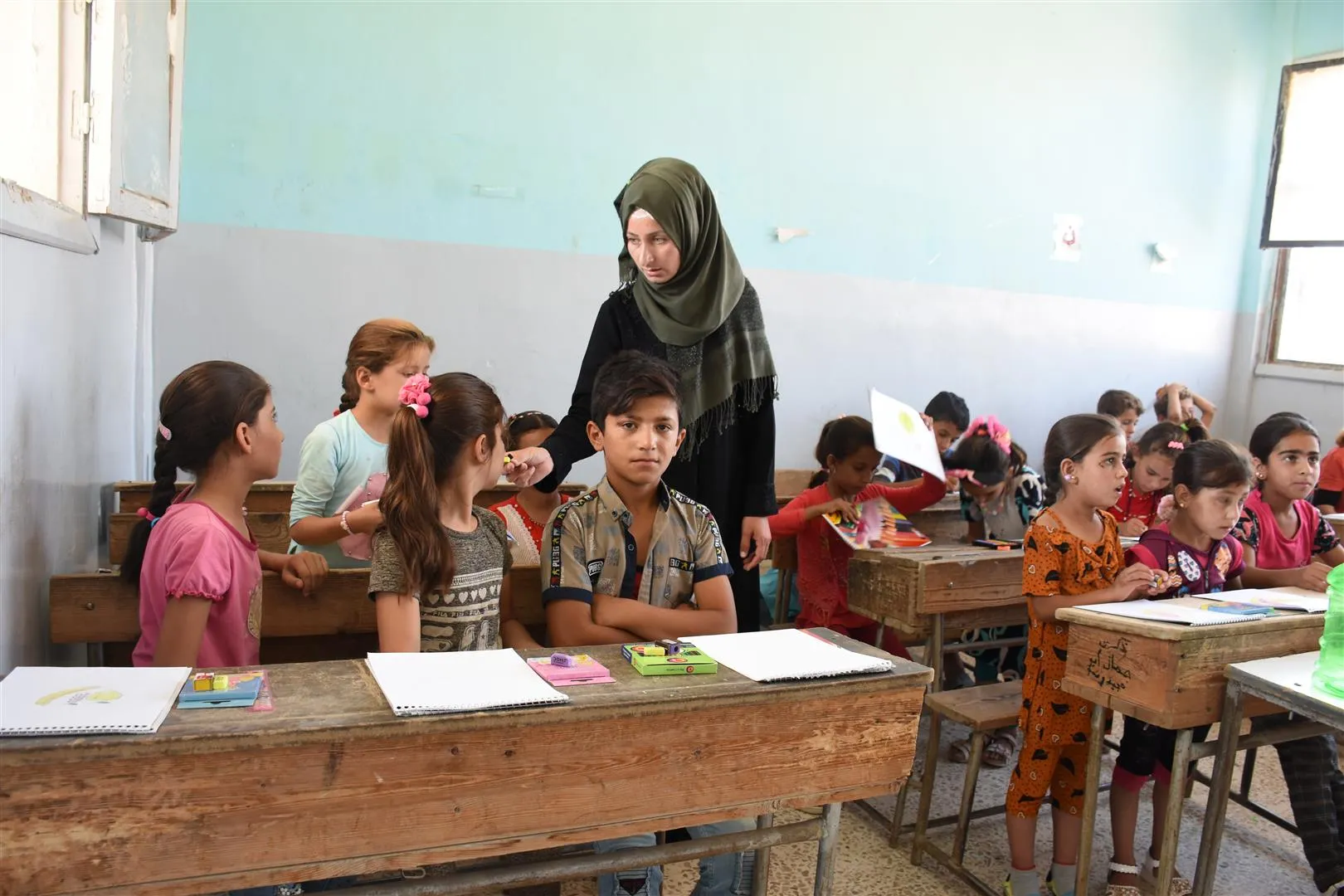 70 hezar şagirt li gundewarên Hesekê ji xwendinê bêpar man