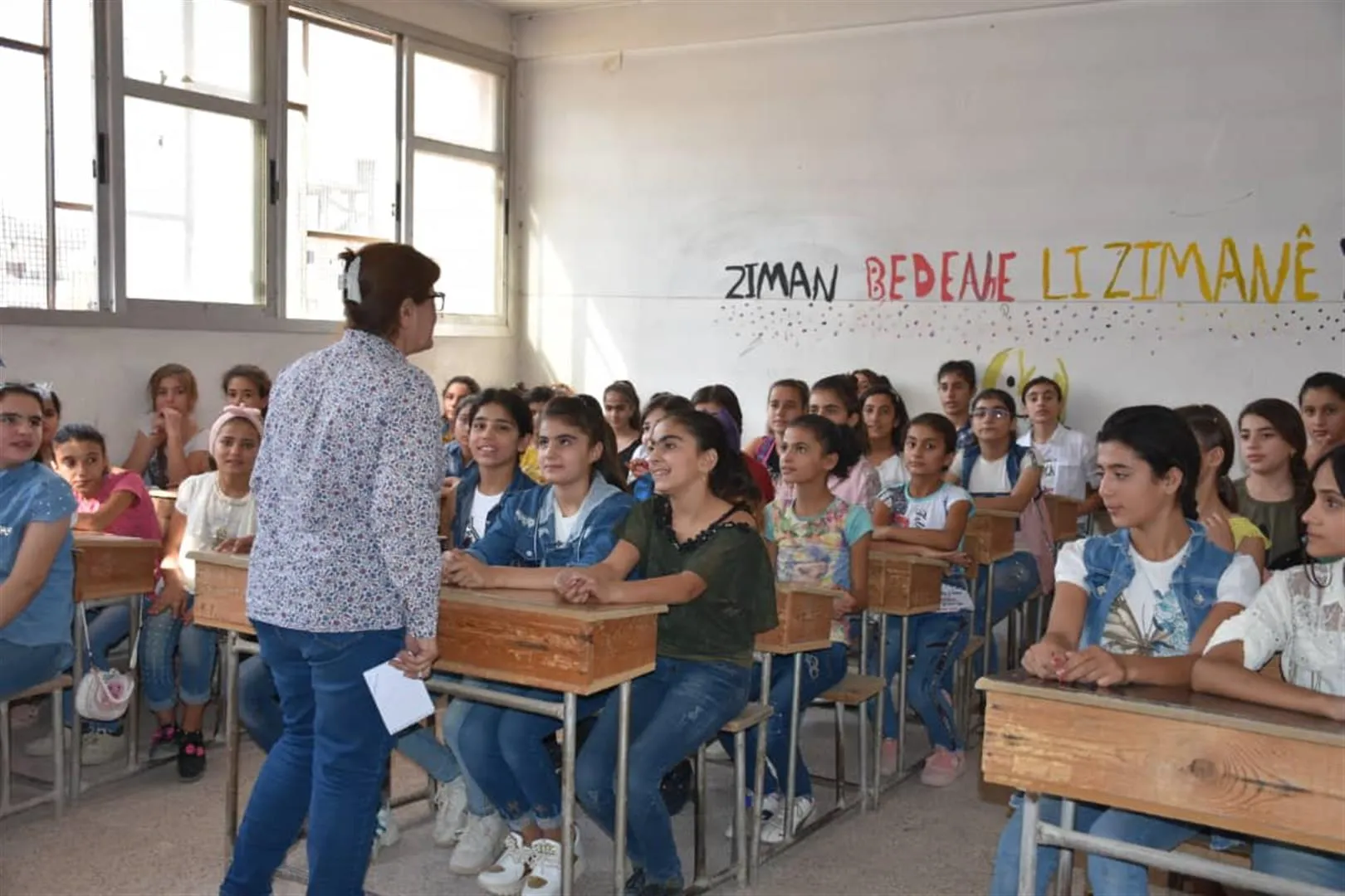 70 hezar şagirt li gundewarên Hesekê ji xwendinê bêpar man