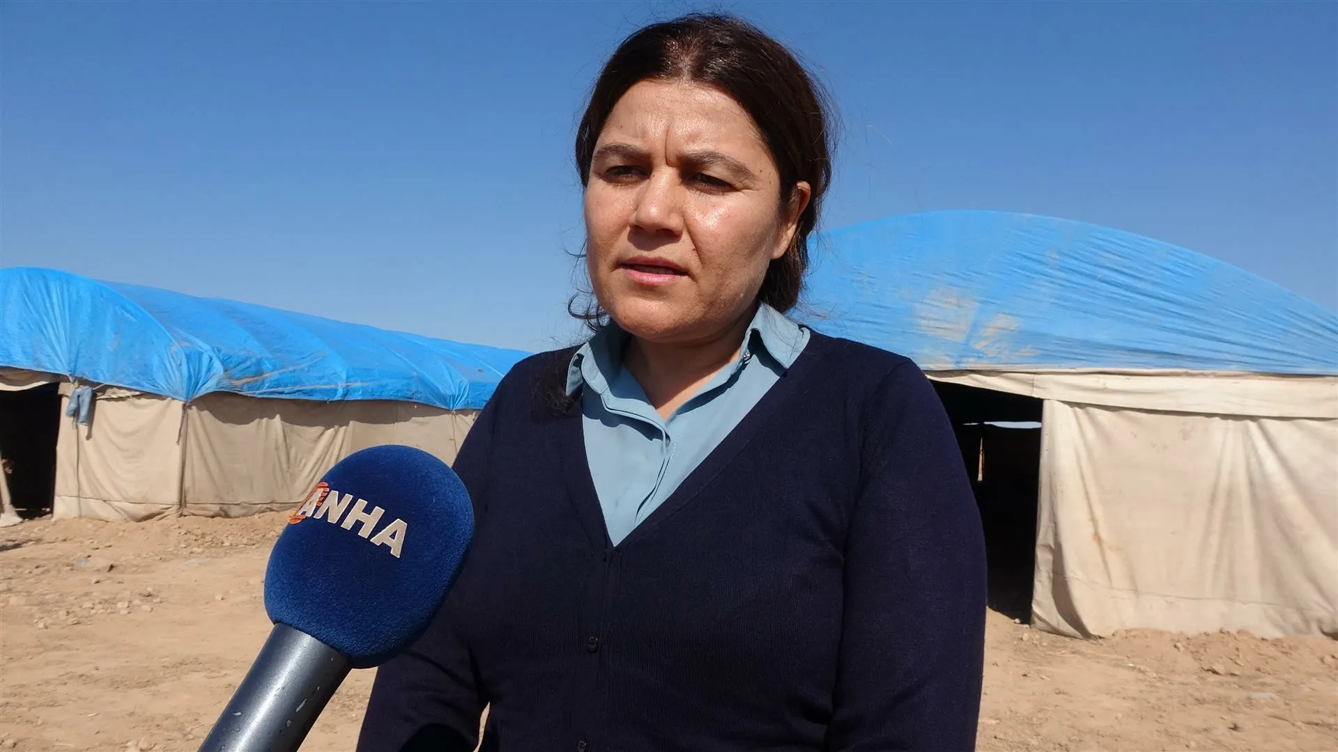 Rêveberiya Xweser serdana kampa Waşokanî kir