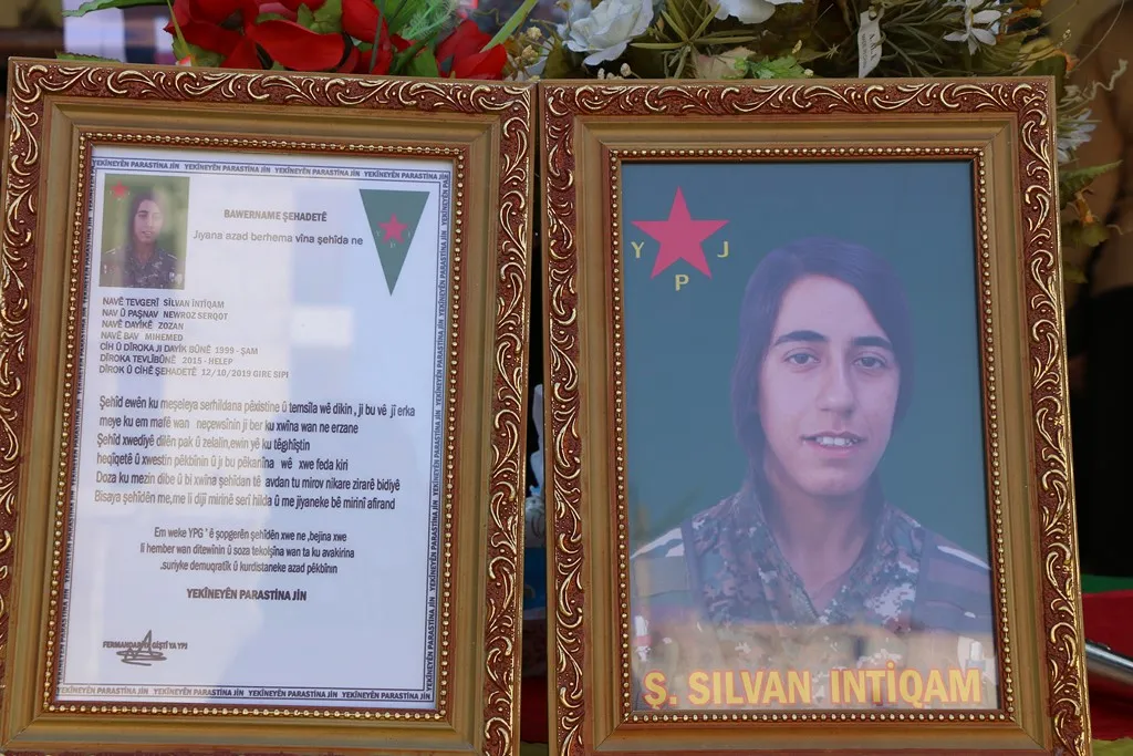 Merasîma xiyabî ya şehîd Sîlvana Intîqam li Helebê li dar ket