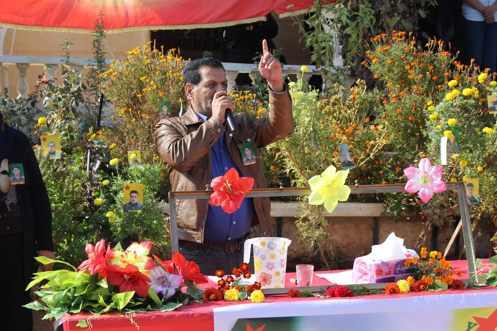 Sersaxî ji malbata şehîd Sara Tîrêj re hat xwestin