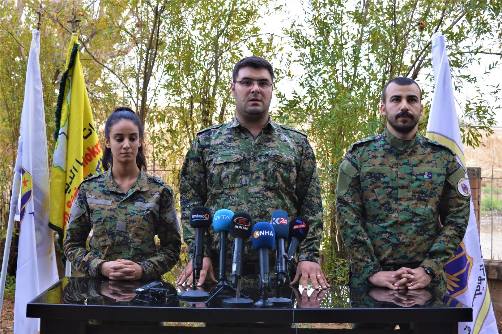 Hêzên leşkerî yên Suryanî: Gelê Aşûrî û Suryanî li Til Temirê jiyana wan di xeteriyê de ye