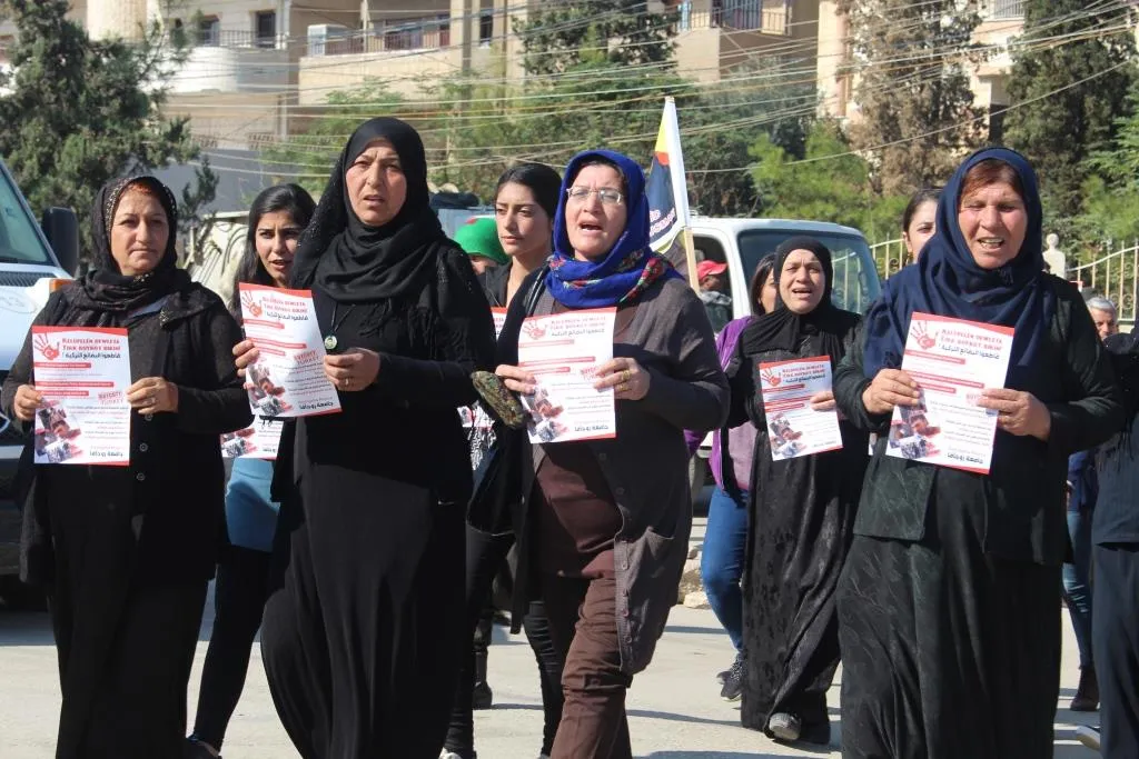 Ji bin konê çalakiyê: Em dagirkirina xaka xwe qebûl nakin