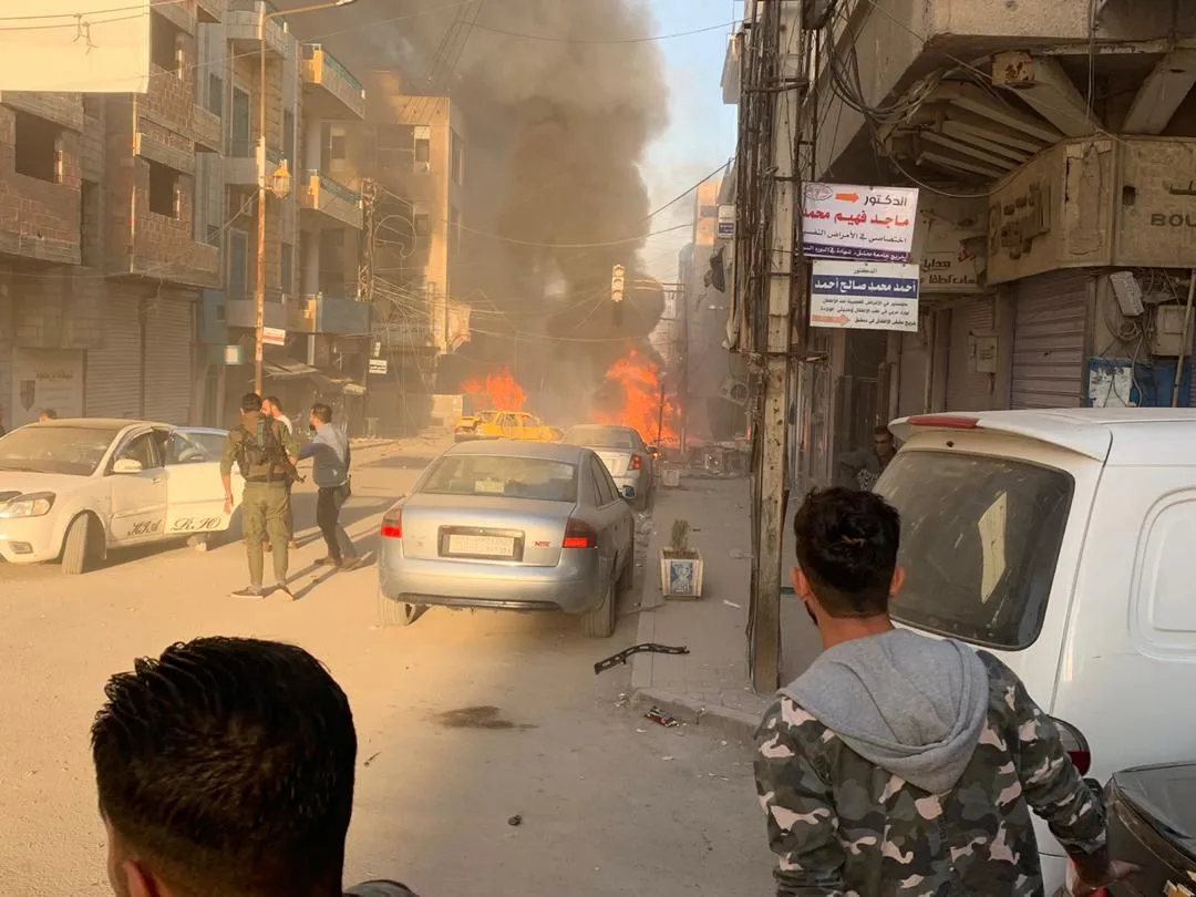 Du erebeyên bombebarkirî li bajarê Qamişlo hatin teqandin