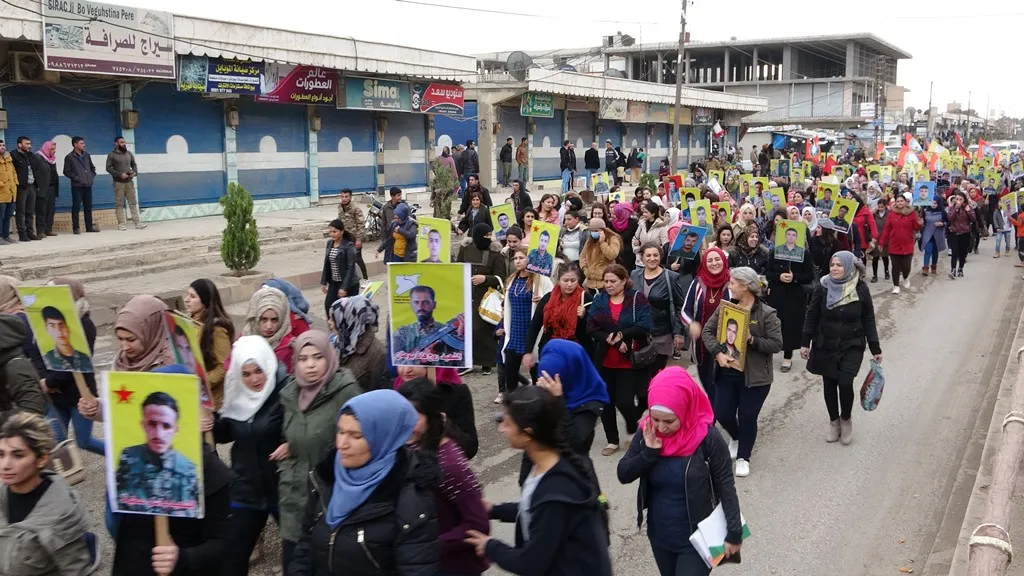 Şêniyên herêma Cizîrê li ser pêyan in û piştgiriya QSD`ê dikin