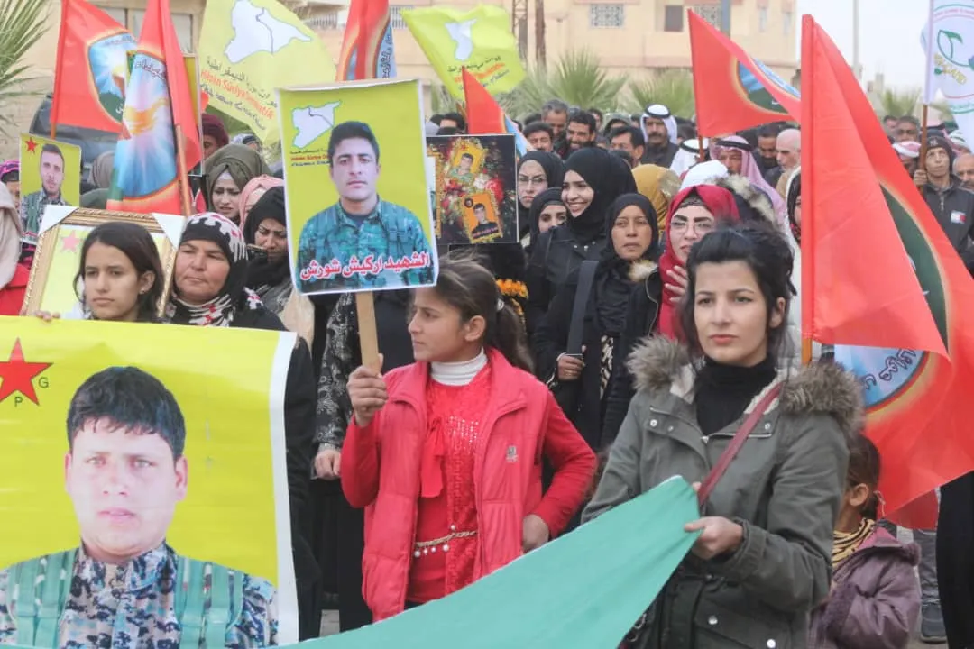 Şêniyên herêma Cizîrê li ser pêyan in û piştgiriya QSD`ê dikin
