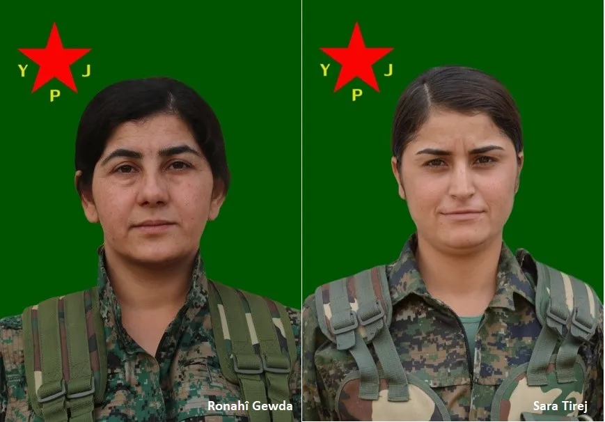 YPJ: Ronahî û Sara bûn sembola ruhê welatparêzî û dilpakiya hevrêtiyê