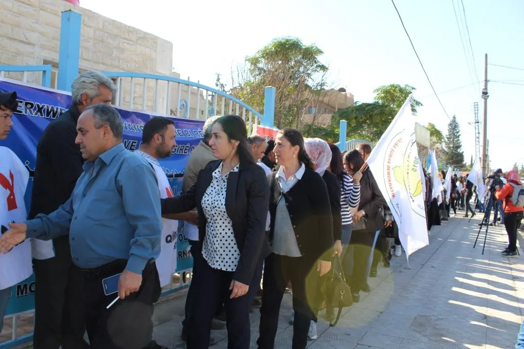 Koçberên Serêkaniyê û Girê Spî nameyek ji Guterres re şandin