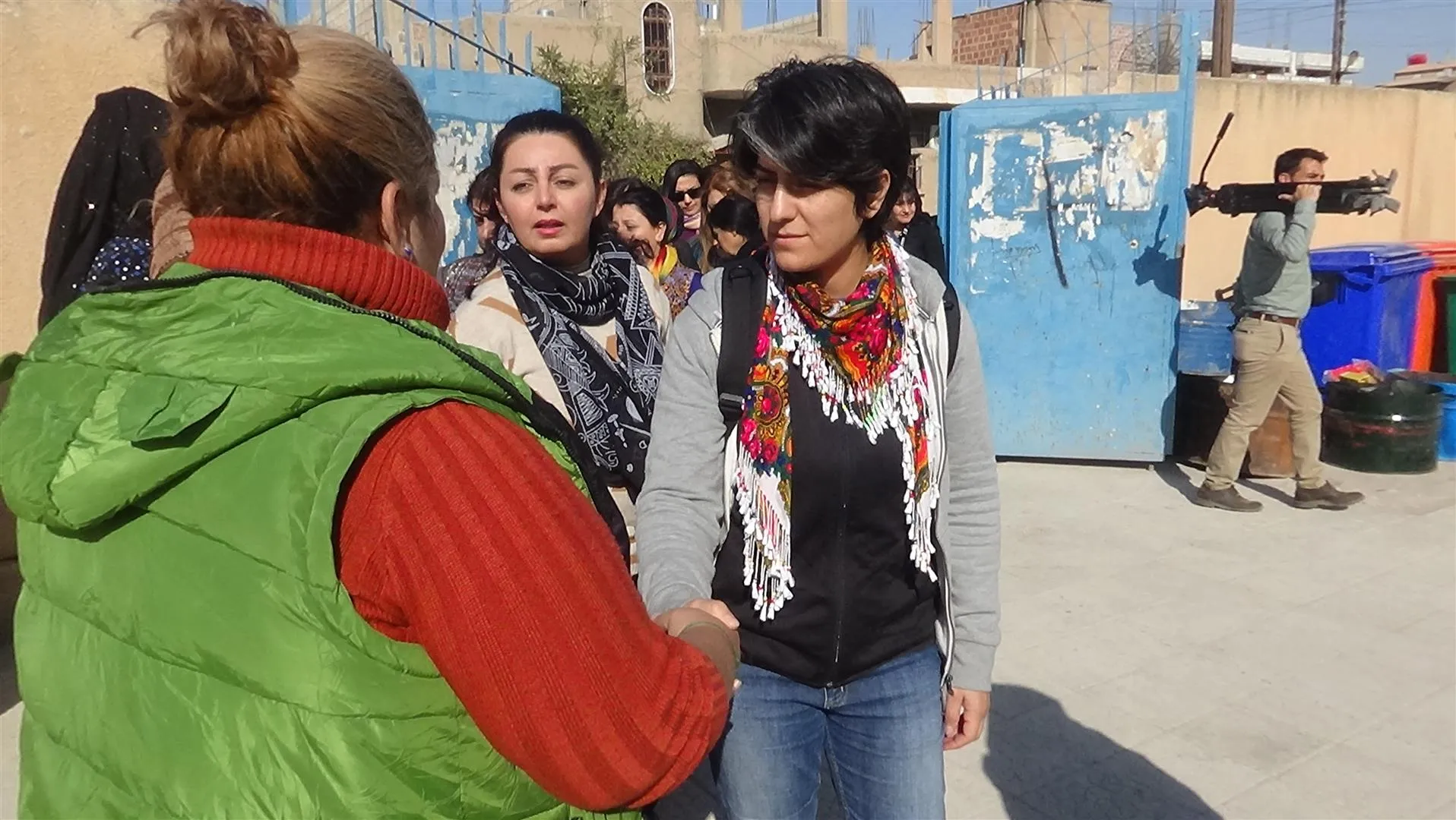 ‘Ji bo ku dengê heqîqetê bighînin cîhanê em ê kedên hevpar pêk bînin‘