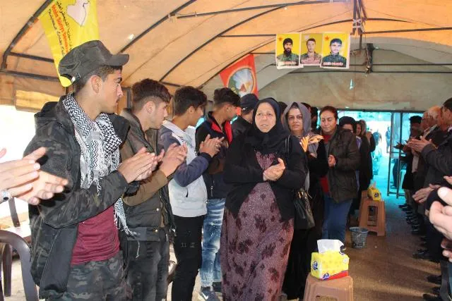 Li Qamişlo ji bo 3 şehîdan sersaxî hate qebûlkirin