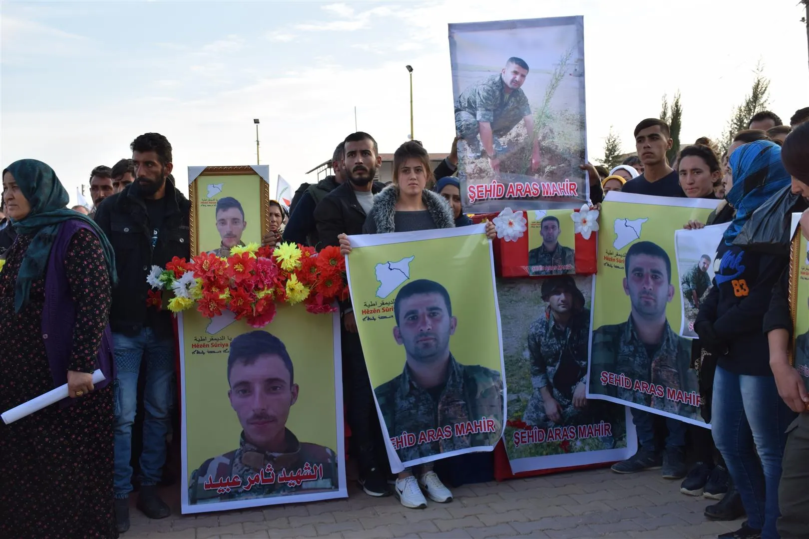 Şêniyên Hesekê şehîd Aras û Azad spartin axê