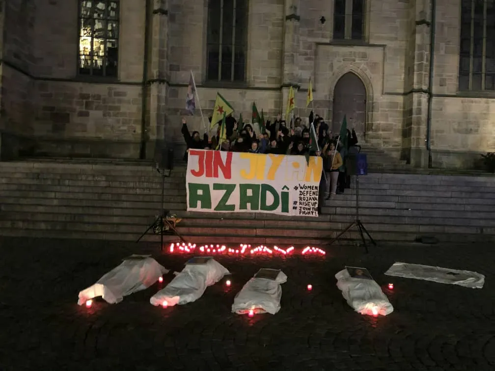 Li Almanya û Îsvîçre yê çalakiyên 25’ê Mijdarê