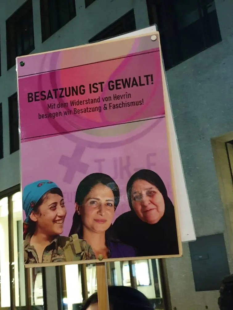 Li Almanya û Îsvîçre yê çalakiyên 25’ê Mijdarê