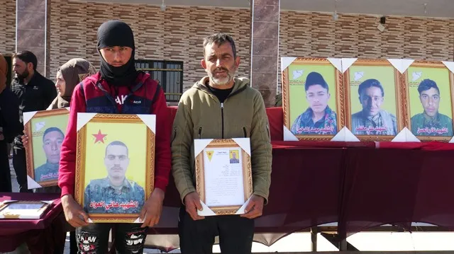 Li Şedadê ji bo 8 şehîdan merasîmek pêk hat