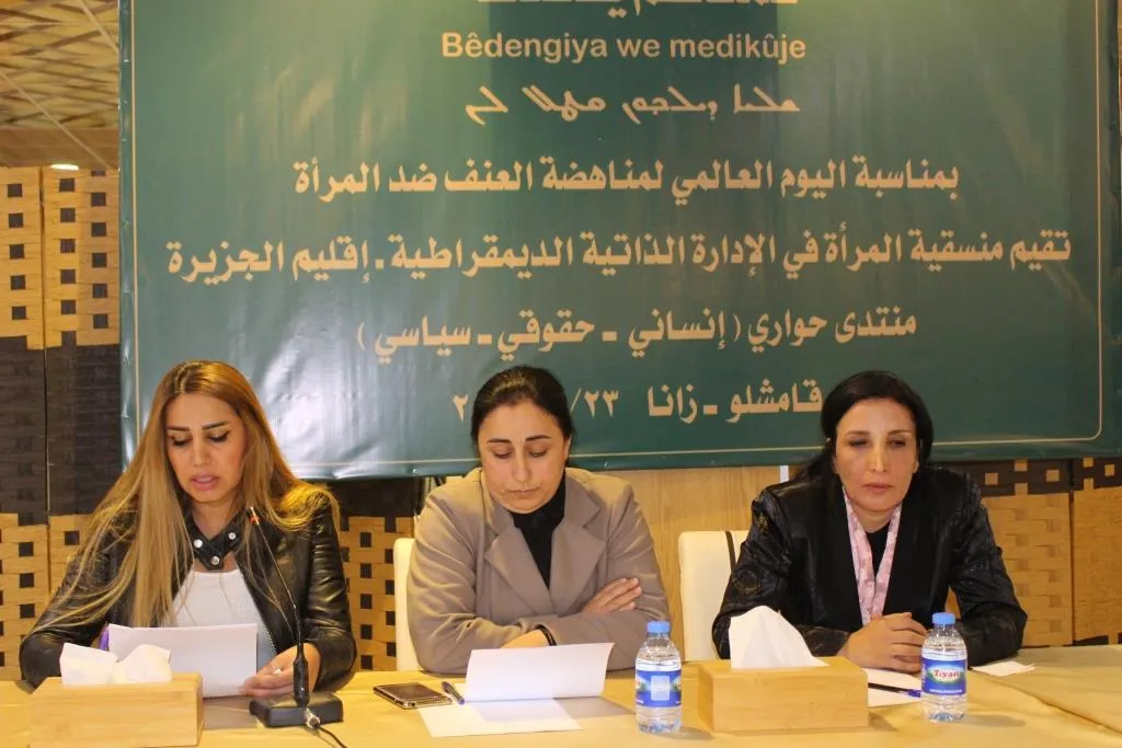Komxebata "Bêdengiya we me dikuje" banga pêşxistina rola jin di siyasetê de kir