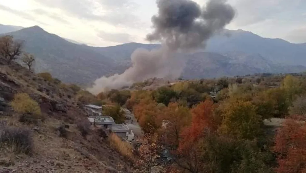 Artêşa Tirk a dagirker Binarê Qendîl bombebaran kirin