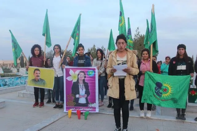 Li Bakur û Rojhilatê Sûriyê jinên ciwan  ji bo 25‘ê Mijdarê di nava çalakiyan de ne