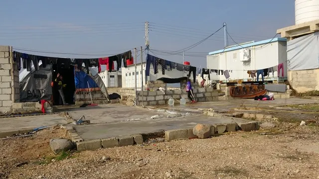 Kampa Newroz ji spartgeha êzidiyên Şengalê bû cihê qurbaniyên sûcên dagirkeriya Tirk